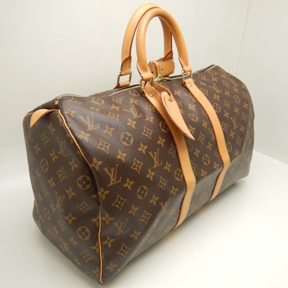 LOUIS VUITTON Brown Monogram Boston Bag - Picture 2 of 10